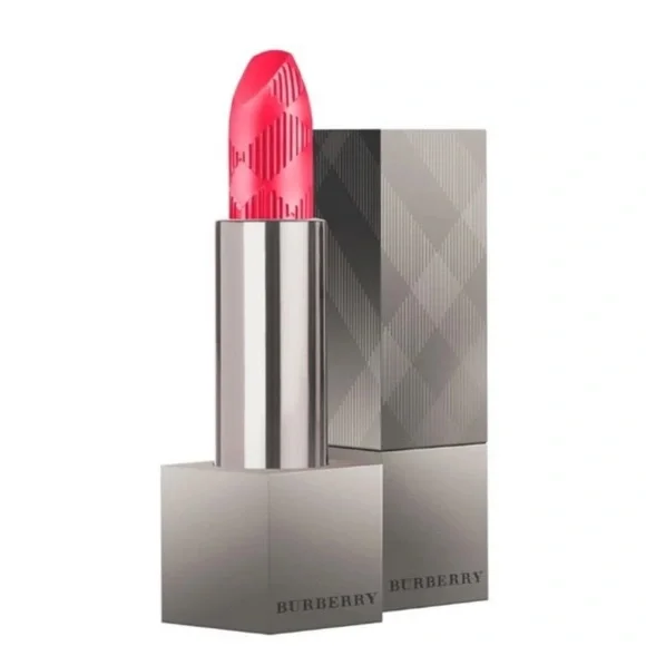 BURBERRY LIP VELVET Bright Rose No. 417 full size New in Box  Burberry Lip Velvet Matte Lipstick - Bright Rose No. 417 display picture 1
